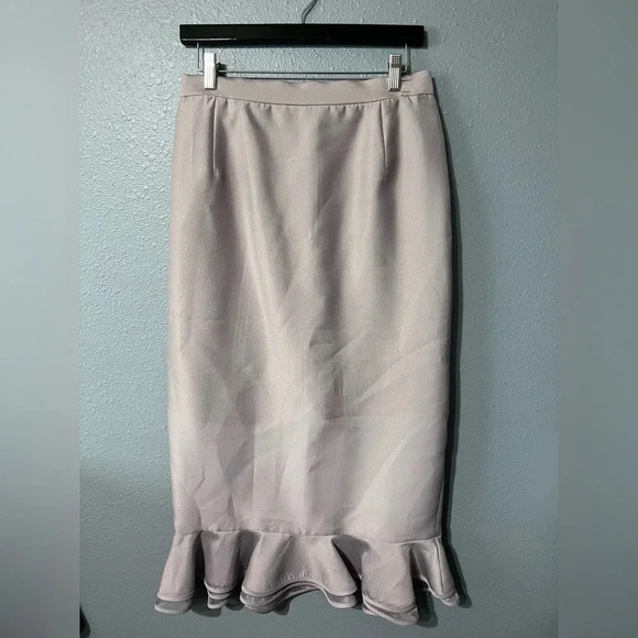 Donna Vinci Womens Skirt Size 10 NWT A-Line  Pencil Skirt NEW Shimmer Accents - Picture 1 of 5
